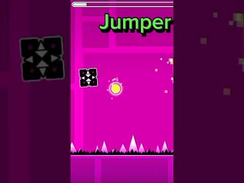 багги в официальных уровнях Geometry Dash #shorts #рекомендации #GeometryDash