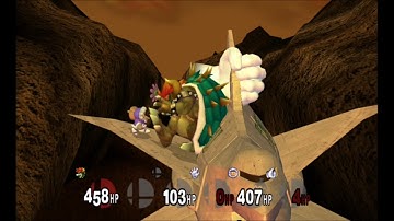 Super Smash Bros. Melee Crazy Mod: 6 Player 999HP Stamina Battle