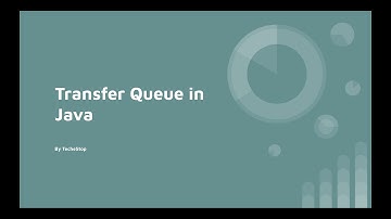 Transfer Queue in Java