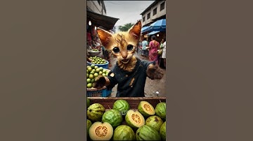 Chú mèo con tội nghiệp bị bạn bè chế giễu vì được tặng một chiếc áo rách #JDVP