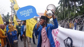 Demo Tolak Omnibus Law Hari Ini || Deretan Tuntutan Mahasiswa