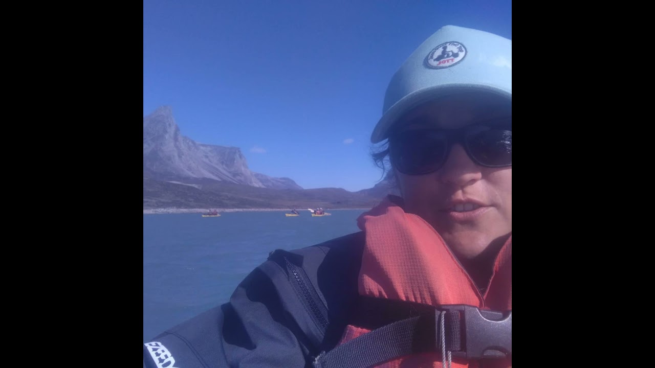 Marie au milieu des glaçons : le Groenland en Canoë-kayak