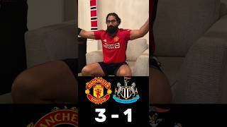 Manchester United 3-2 Newcastle United - GOAL Reactions ⚽️✅