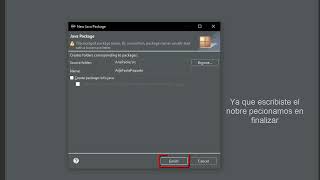 Como crear un proyecto  en Eclipse (java)