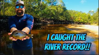 We Caught So MANY Fish Our First Time EVER Fishing This River! RIVER RECORD BROKEN!!