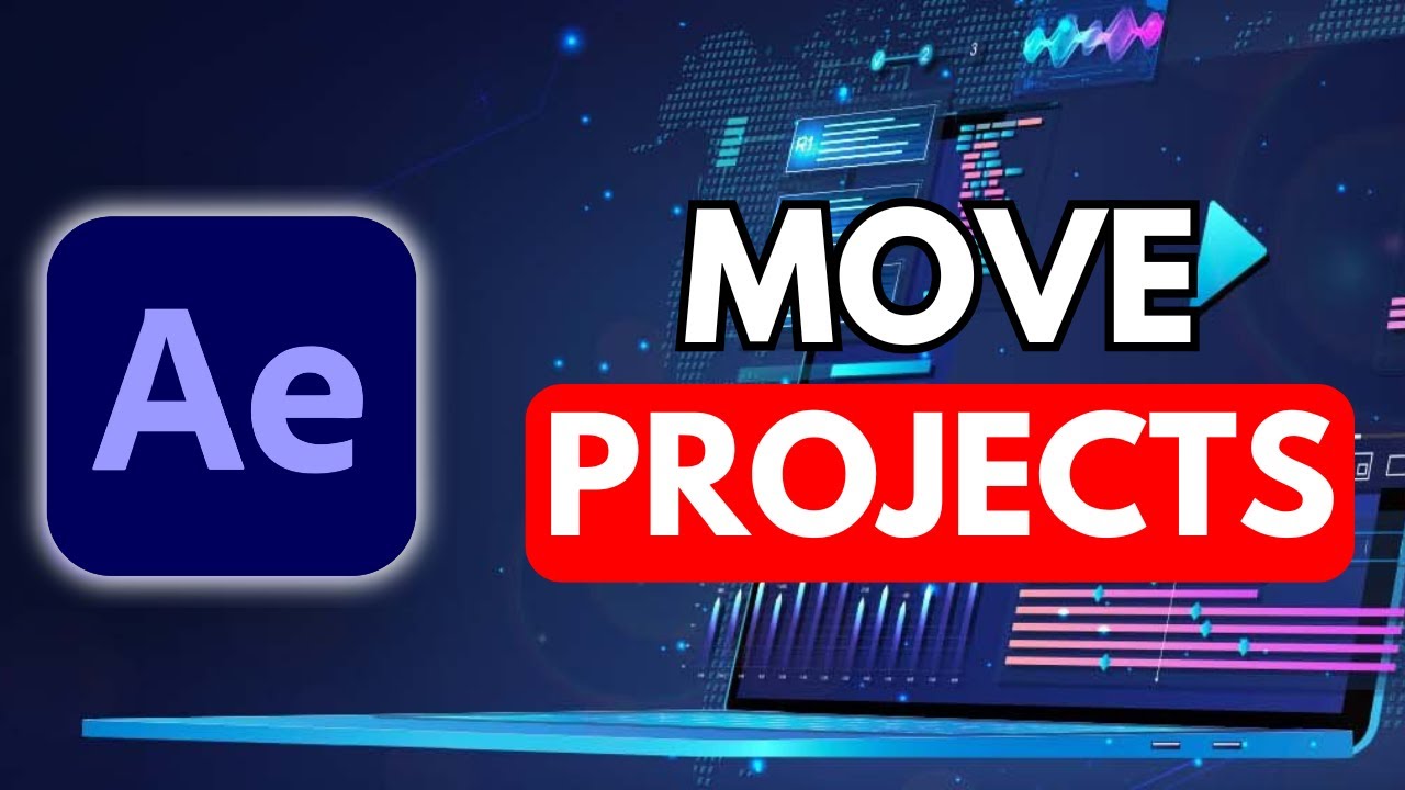 Move Over Effect How to Move After Effects Project From one Computer to Another (Full ...
