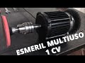 ESMERIL EIXO DUPLO COM MANDRIL / TROCA DE ROLAMENTO MOTOR ELETRICO ESMERIL