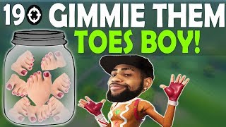 TAC SHOTGUN IN SPRAY META | GIMMIE THEM TOES BOY! - (Fortnite Battle Royale)