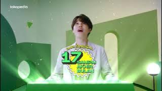 Iklan Tokopedia x BTS : Waktu Indonesia Belanja WIB Traktiran Ulang Tahun Tokopedia ke-12