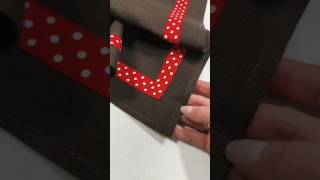 Декор полотенца кантом из ткани #шитье #швейныйблог #шитьедляначинающих