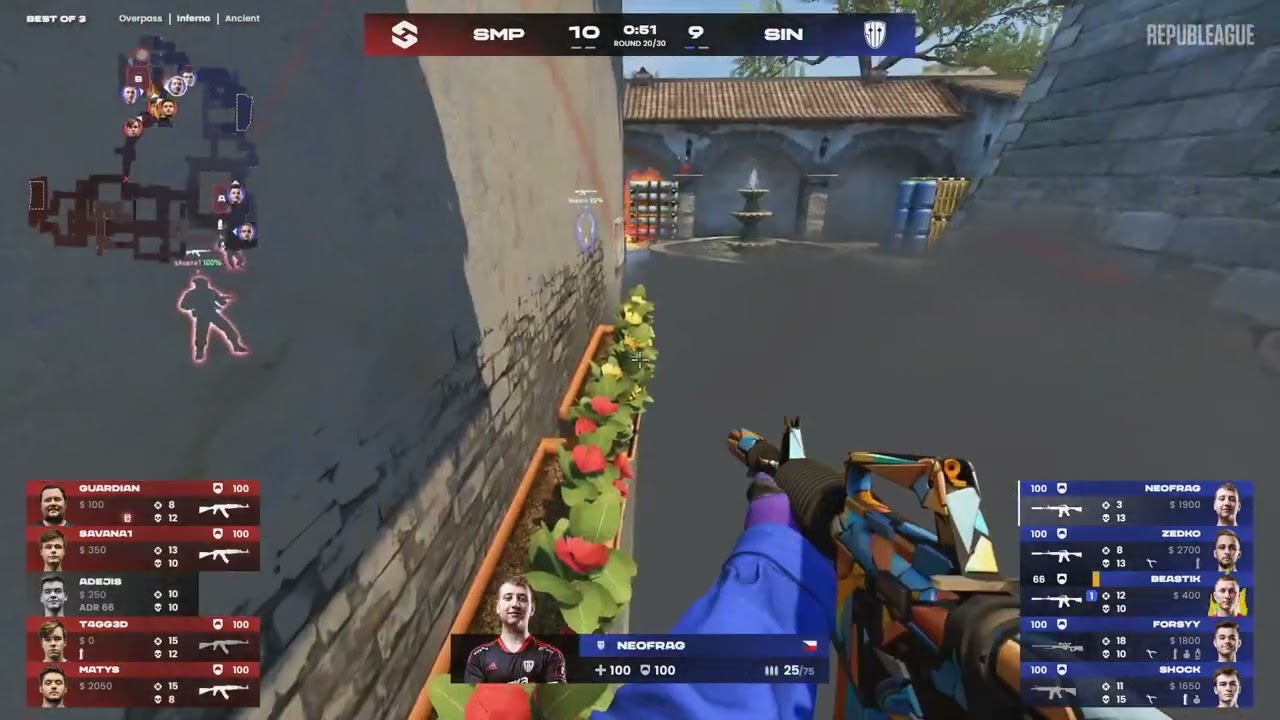 is this last NEOFRAG play in SINNERS?