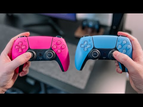 NEW PS5 DualSense Controllers: Nova Pink & Starlight Blue!