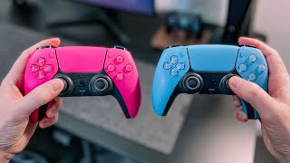 NEW PS5 DualSense Controllers: Nova Pink & Starlight Blue! 