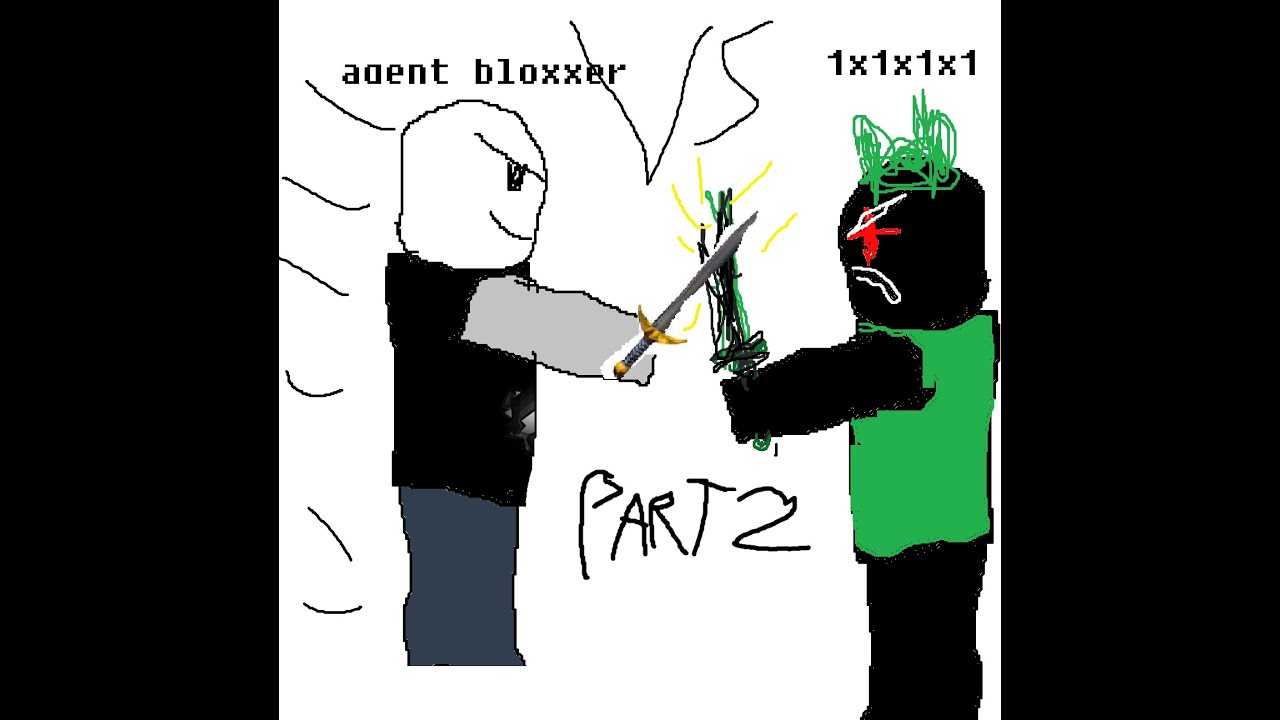 AGENT BLOXXER VS 1X1X1X1 PART 2 - YouTube