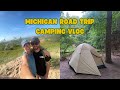 MICHIGAN ROADTRIP VLOG | Car Camping, Sand Dunes, Mackinac Island