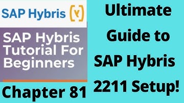 Mastering SAP HYBRIS Version 2211: Complete Step-by-Step Setup Tutorial | sap hybris tutorial