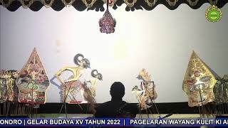 PAGELARAN WAYANG KULIT KI ANOM SUCONDRO | GELAR BUDAYA XV TAHUN 2022