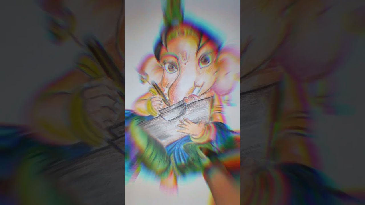 Ganasha Shorts Shortsfeed Painting Artandcraft Artist Animation