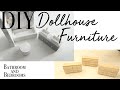 Diy dollhouse furniture part 2  relaxing diy  dollhouse makeover series 5 of 6