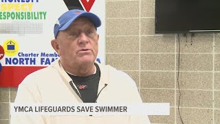 Man recalls moments before lifeguards saved his life at Davenport YMCA pool