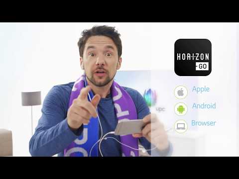 Configurer Horizon Go (désormais : UPC TV App)