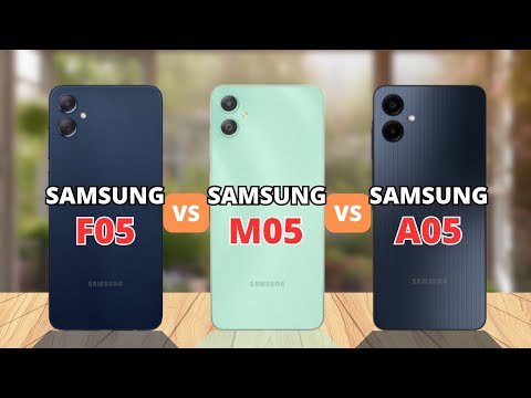 Samsung F05 vs
