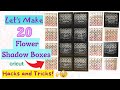 Rolled Paper Flowers | HACKS and TRICKS | Shadow Box | Bestseller | Cricut | 2022
