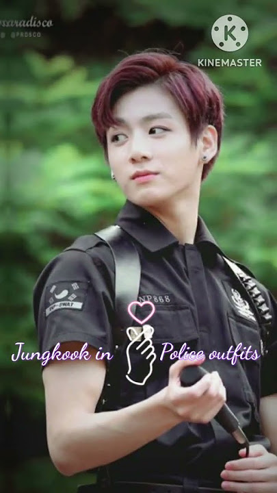 bts jungkook in police outfits #bts #btsarmy #jungkook