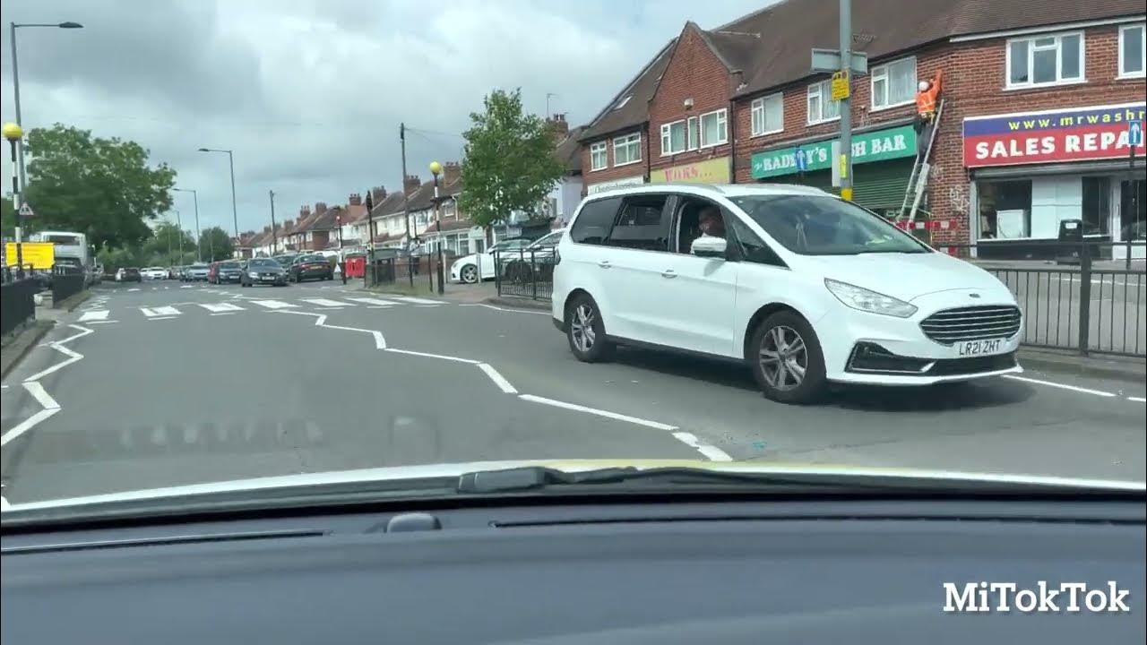 Driving Garretts Green test routes 1 Birmingham, England 4k videos cruising YouTube