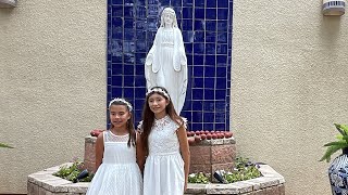 First Communion - Ari and Zoe - May 26, 2024