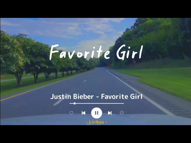 Justin Bieber - Favorite Girl 'vibing in the car' (Lyrics | Sub Indo)TikTok you're always number one class=