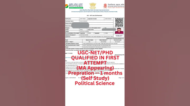 ugc net result 2024 | ugc net result out | #politicalscience #ugcnet #ugc #ugcnetexam #ugcnetpaper1