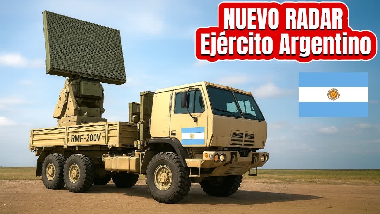 🚀Tecnología de Punta❗Así es el Nuevo RADAR del Ejército Argentino, el Táctico RMF-200V📢Noticias