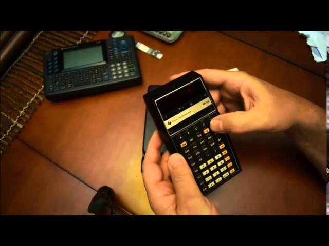 Texas Instruments SR-52 - YouTube