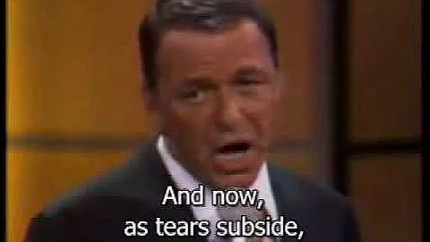 My way Sinatra Subtitled