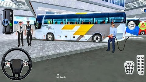 New Kia Express Bus Simulator 2025 -3D Driving Class Android ios-Android gameplay-game SVU Bus games
