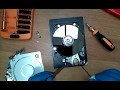 Разборка старого жесткого диска - Maxtor HDD dismantling