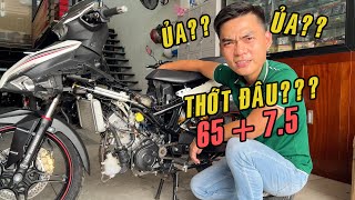 Up thêm cây dên BRT +7.5 cho chiếc Exciter 155 65zz sau 10.000km