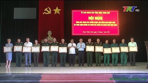 Tổng kết công tác tuyển chọn, gọi công dân nhập ngũ, nghĩa vụ tham gia Công an năm 2024