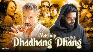 Yo Yo Honey Singh x Emiway Bantai - Dhadhang Dhang Mashup ft. Hanumankind || PMAN BEATS