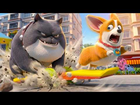 15 Minutes of Dragon DESTRUCTION! 🐾 🛝 | Flying Moco Full Episodes 🐶 | Funny Cartoon for Kids