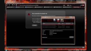 My Vista Aero Desktop with Dreamscape and Firefox Theme