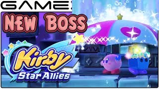 Kirby Star Allies - New Boss Revealed In Japanese Ads Gameplay