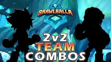 2v2 Team Combos with Randoms | Brawlhalla Gameplay