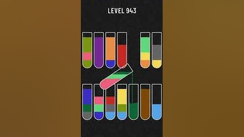 water sort puzzle - level 943