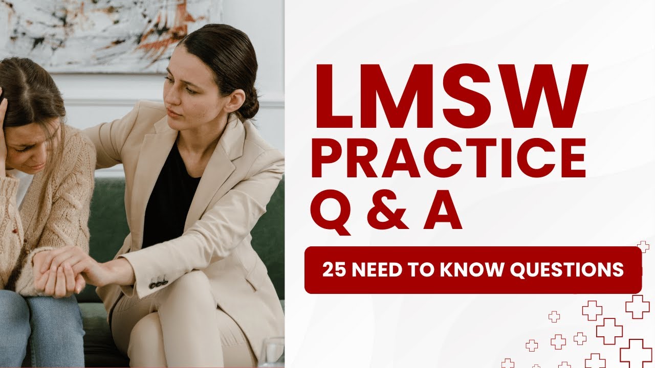LMSW Test Practice Social Worker Practice Exam & Study Guide 25 Need to ...