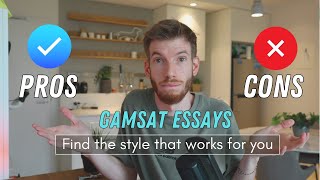 6 GAMSAT Essay Structures PROS & CONS | Section 2