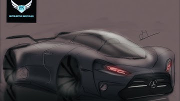 Mercedes concept rendering by :-Meet Bagrawala