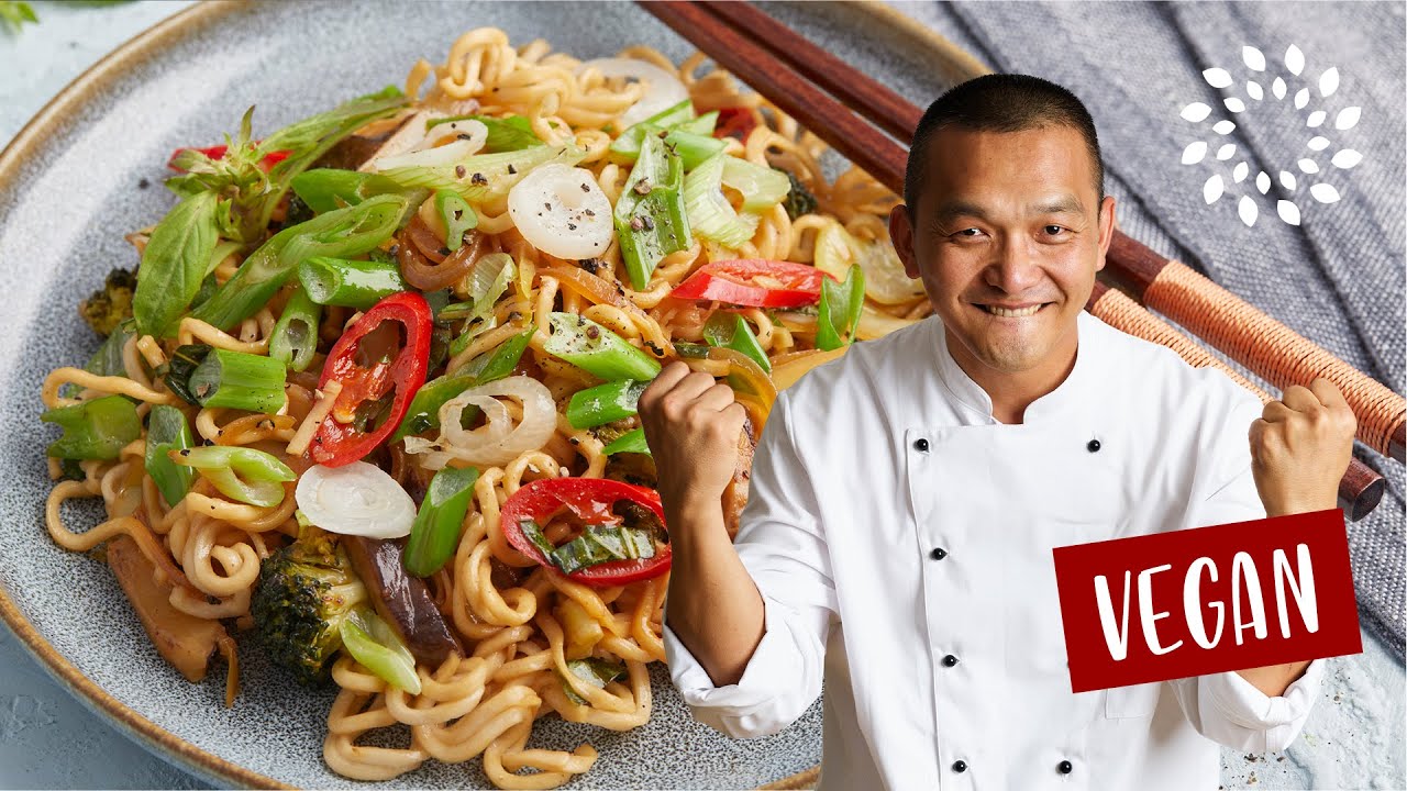 Pikante Gemüsepfanne mit Teriyaki Sauce 🌶🌶🌶