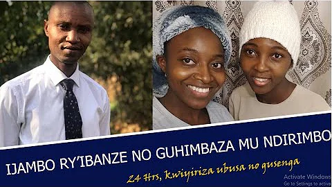 Gahunda Yo Kuririmba N'ijambo Ry'ibanze / 24 HOURS  PRAYERS. MWAKIRE MWUKA WERA!